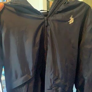 Navy Polo windbreaker